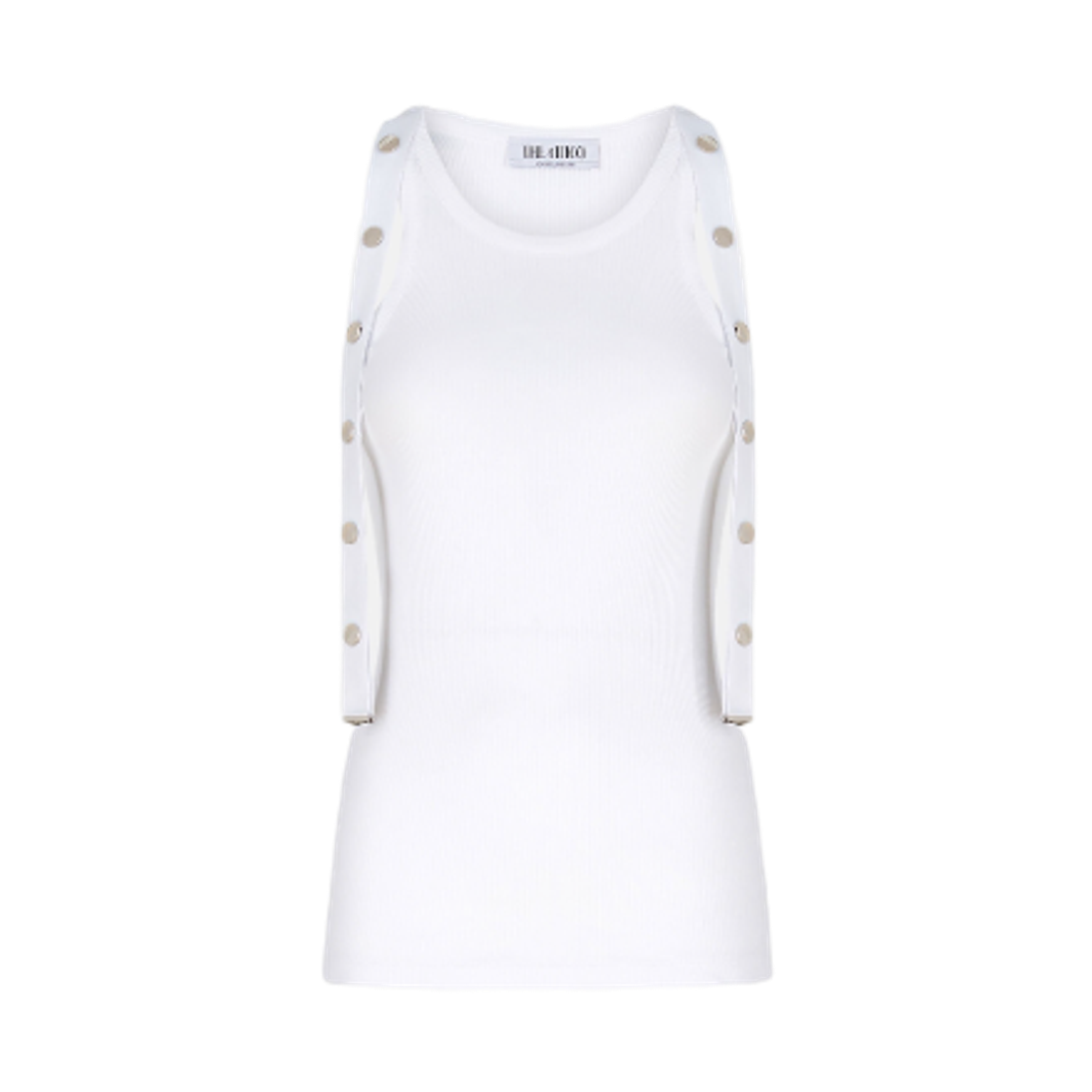 (W) 디 아티코 탱크탑 화이트((W) The Attico Tank Top White)