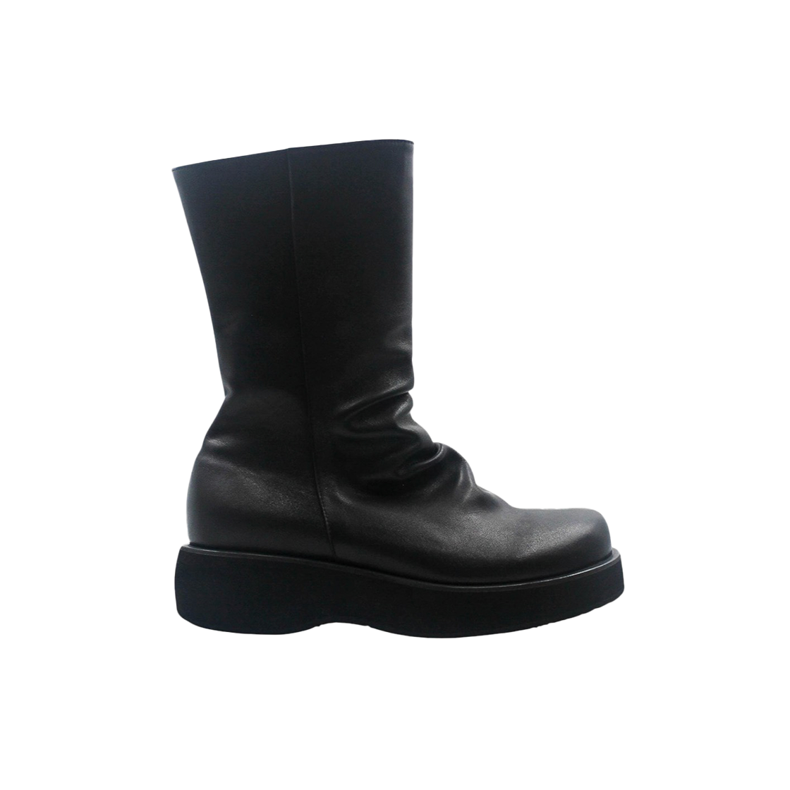zip fortress COREOFALCHEMY Zip Fortress Vibram Platform Chelsea Boots