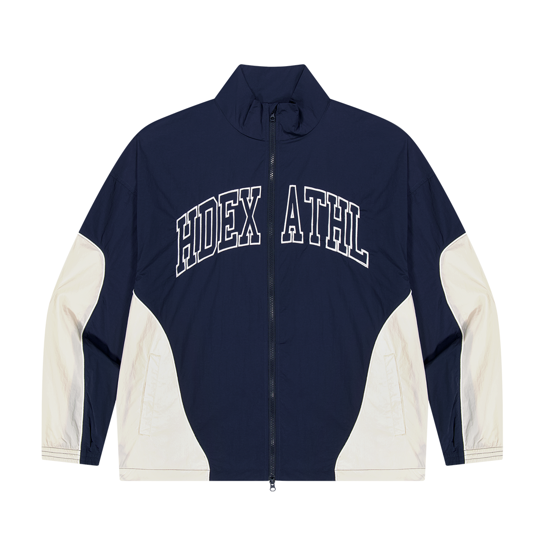 H253UOLJK150NV HDEX Athletic Color Block Jacket Navy