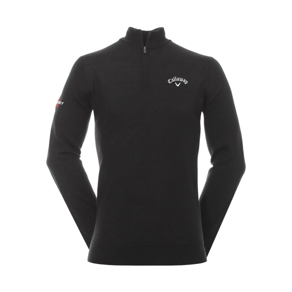 캘러웨이 골프웨어 하프 집업 니트웨어 블랙(Callaway Golf Wear Half Zip Up Knitwear Black)