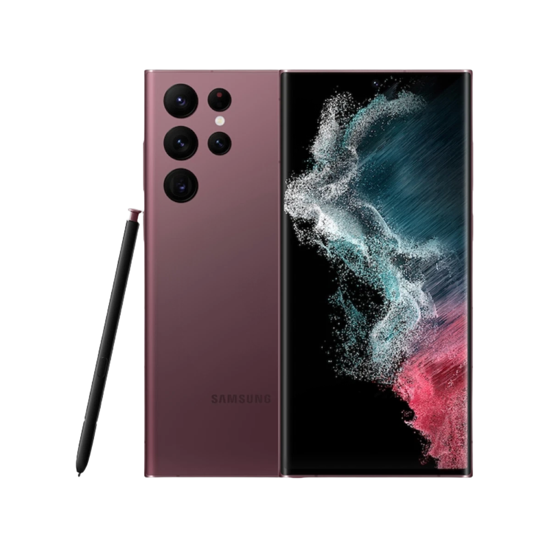 [A등급] 리퍼비시 갤럭시 S22 울트라 256기가 버건디([A등급] Refurbished Galaxy S22 Ultra 256GB Burgundy) - 1