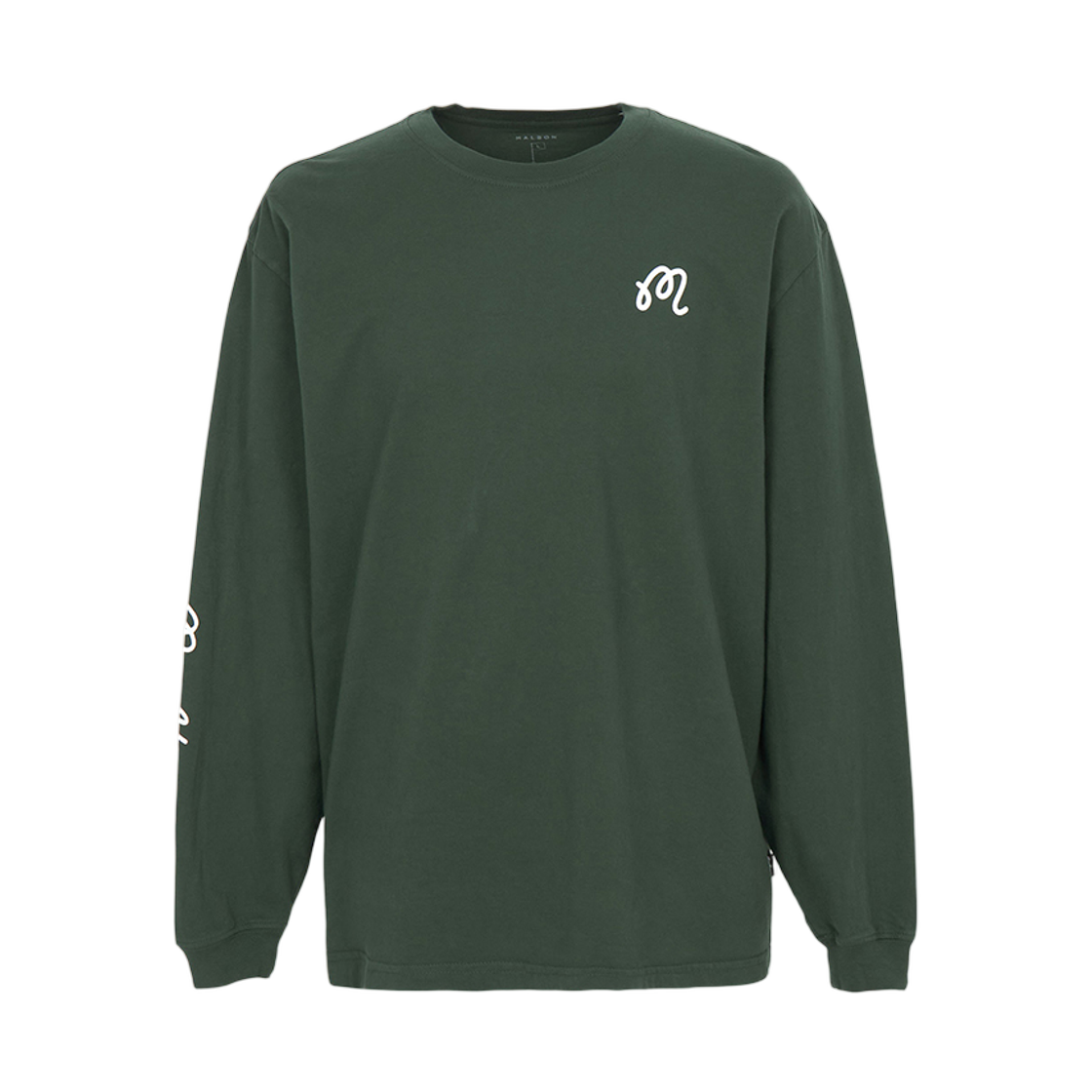 말본 골프 골프웨어 롱 슬리브 티셔츠 포레스트(Malbon Golf Golf Wear Long Sleeve T-Shirt Forest)