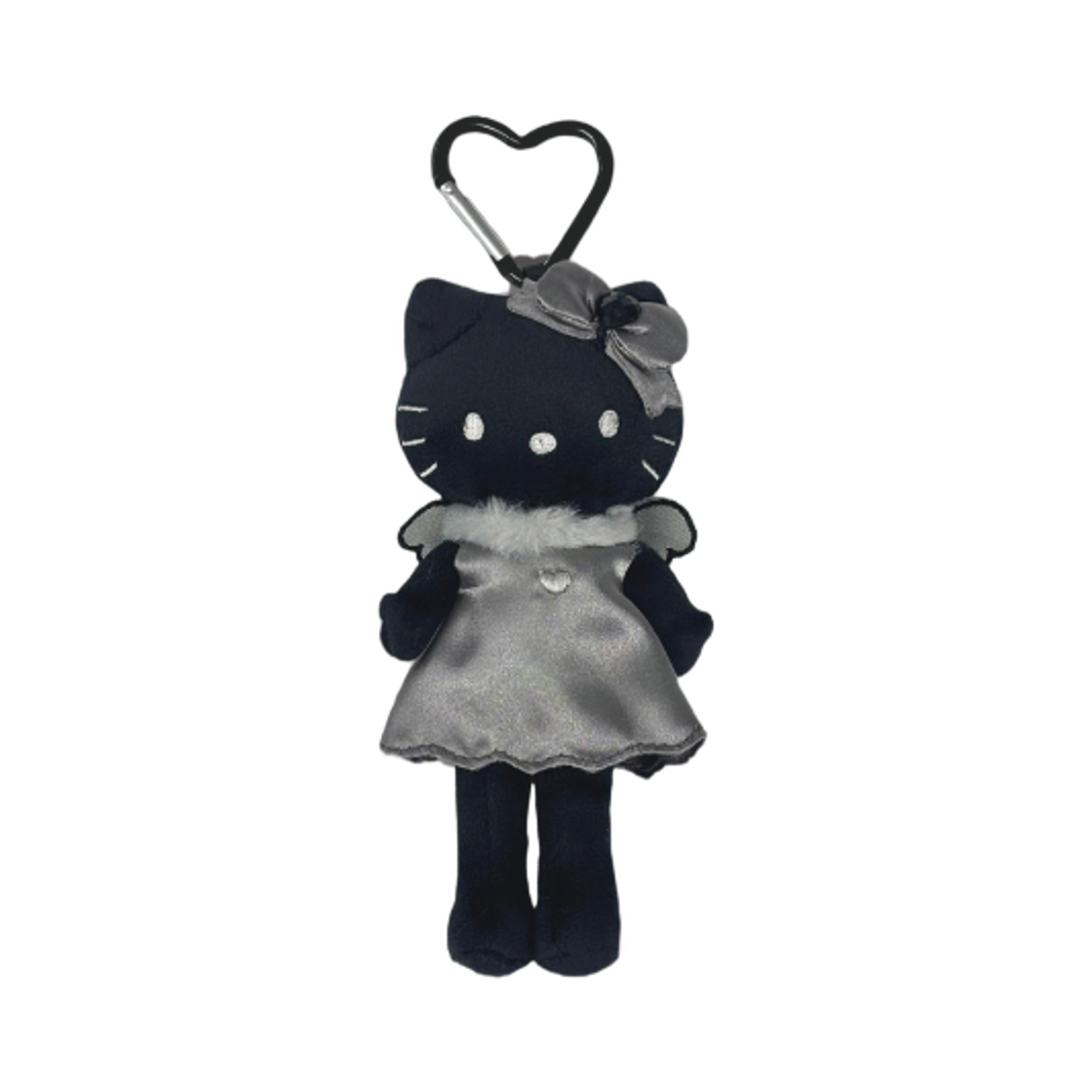 산리오 헬로 키티 블랙 엔젤 컬렉션 스타일 업 마스코트 엔젤 블랙(Sanrio Hello Kitty Black Angel Collection Style Up Mascot Angel Black)