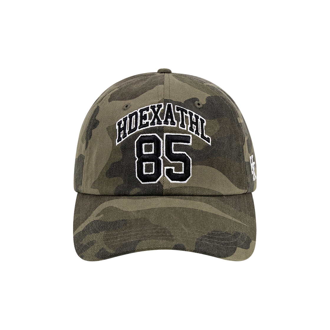 H253GRLHT48KCM HDEX Camo Athletic 85 Ball Cap Khaki Camo