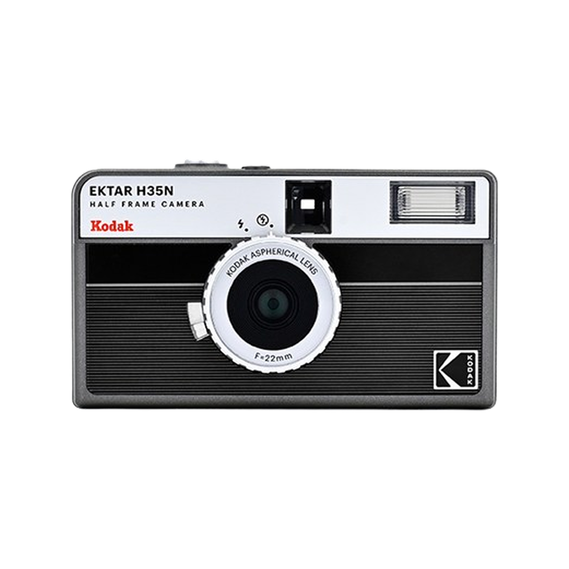 코닥 EXTAR H35N 하프 프레임 필름카메라 스트라이프 블랙(Kodak EXTAR H35N Half Frame Film Camera Stripe Black)