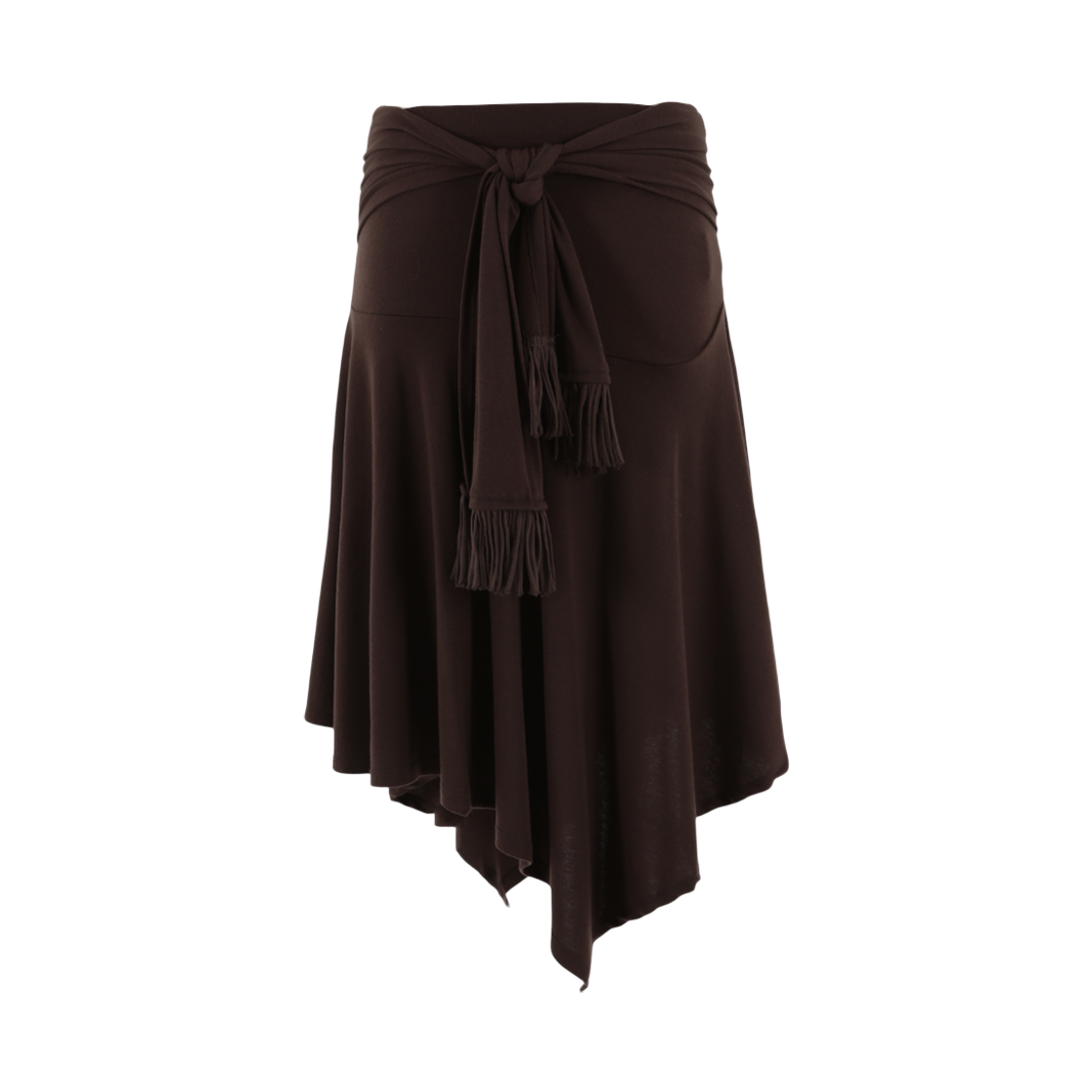 A25FWSK38BR0F Asura Unbalance Hool Skirt Brown