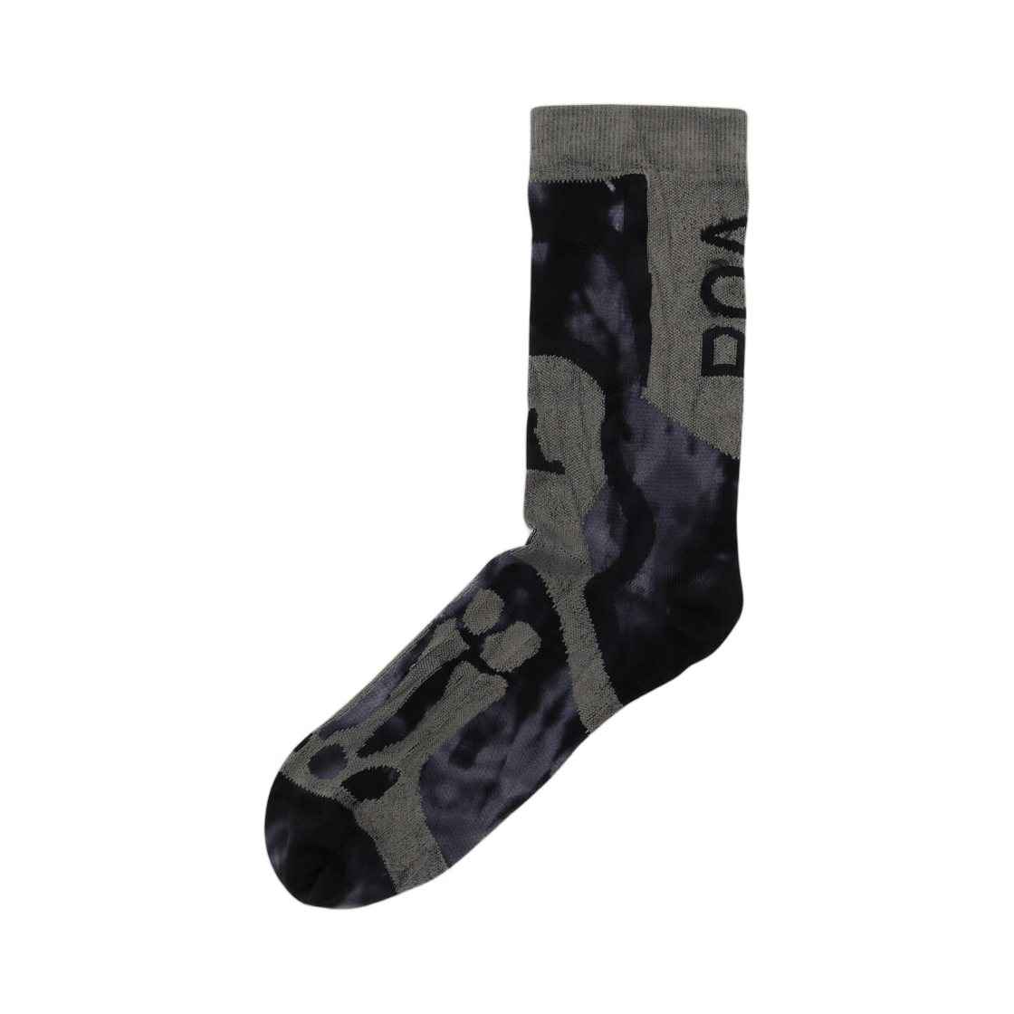 로아 x 앤드 원더 본즈 삭스 블랙(ROA x And Wander Bones Socks Black)
