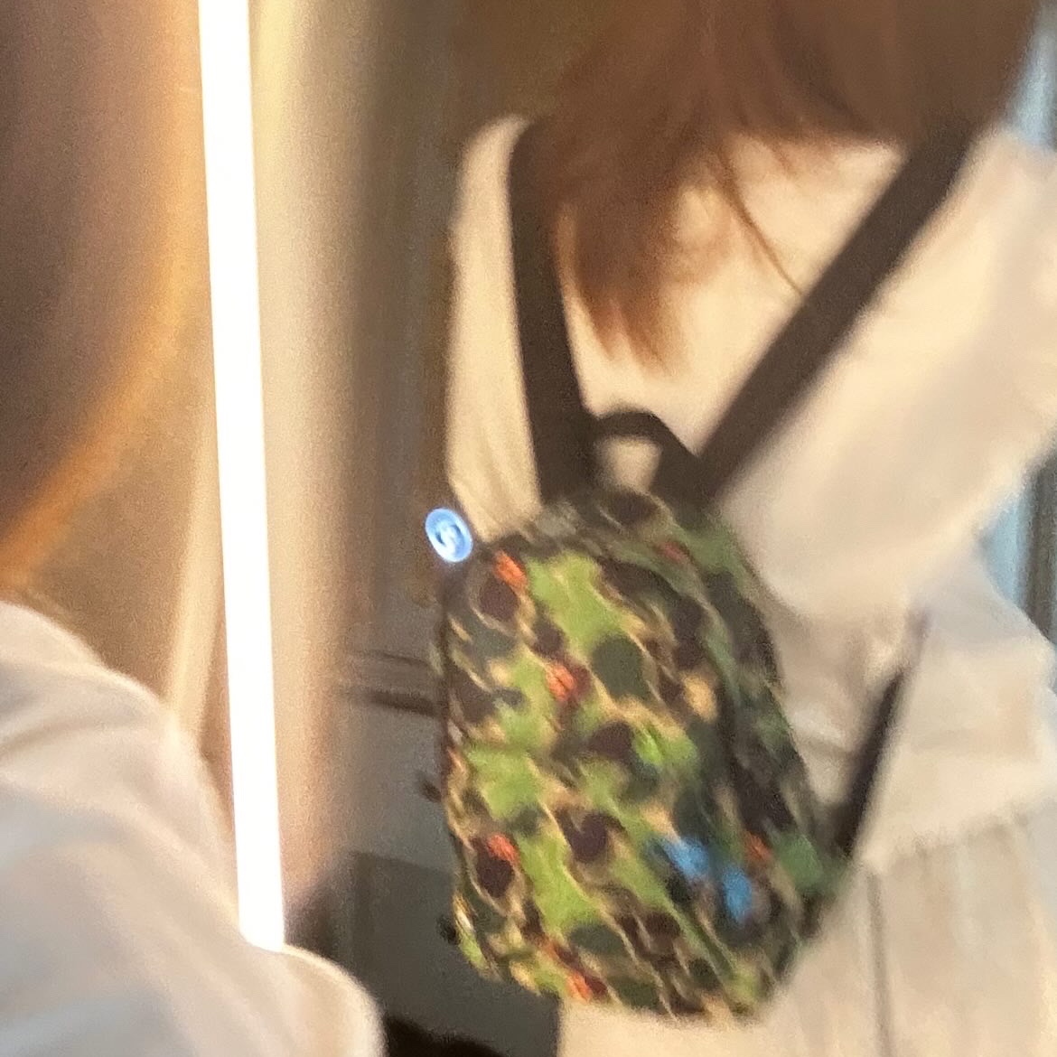 BAPE Baby Milo Mini Backpack Green 착용 스타일