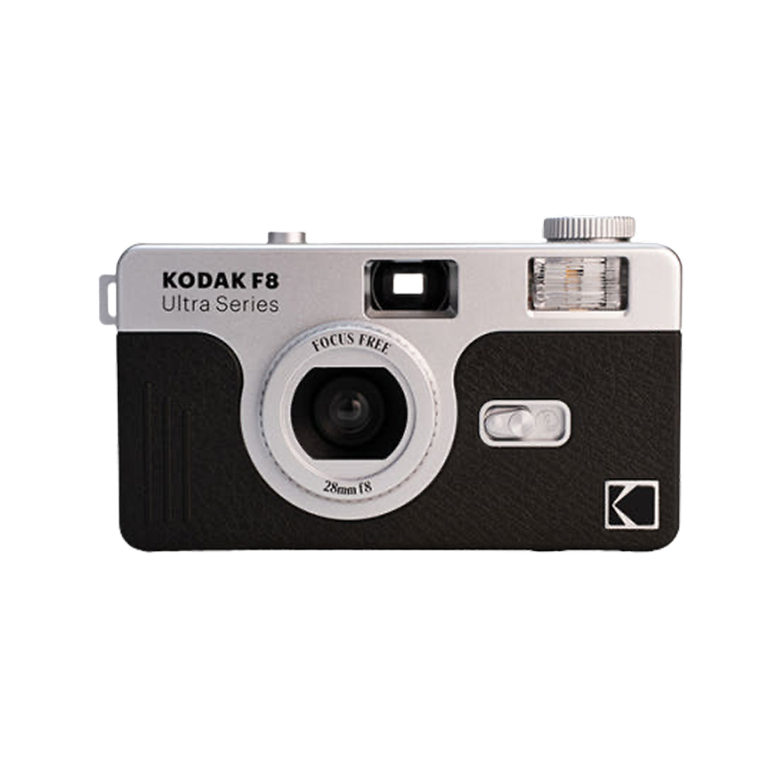 코닥 F8 다회용 광각 렌즈 필름카메라 블랙(Kodak F8 Reusable Wide-angle Lens Film Camera Black)