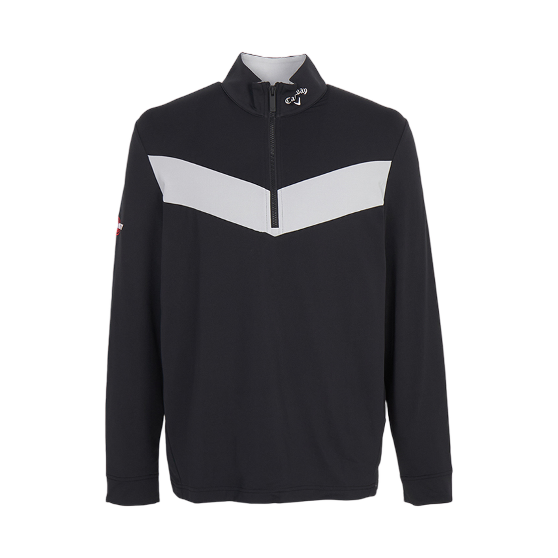 CGKSF0Z7GG-002 Callaway Odyssey Quarter-zip Pullover Caviar
