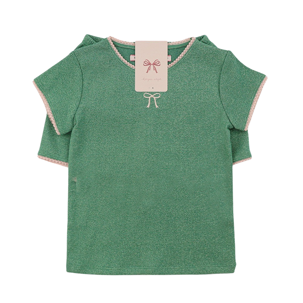 콩제슬래드 롤리 반팔 반바지 세트 그린