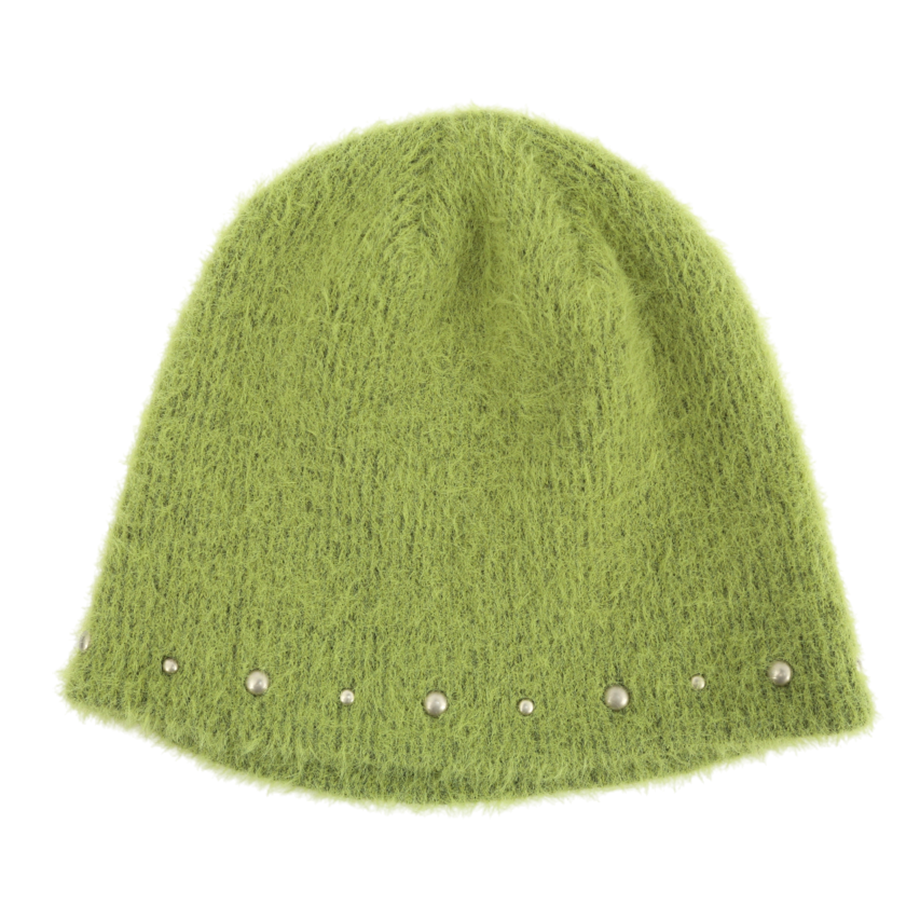A25FWACC73GR0F Asura Edge Stud Knit Beanie Green