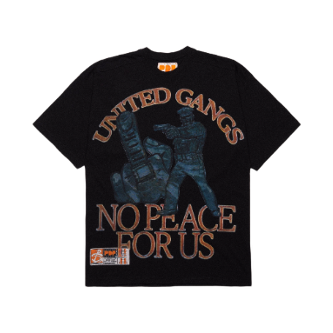피디에프 채널 더 보이 갱스 티셔츠 블랙(PDF Channel The Boy Gangs T-Shirt Black)