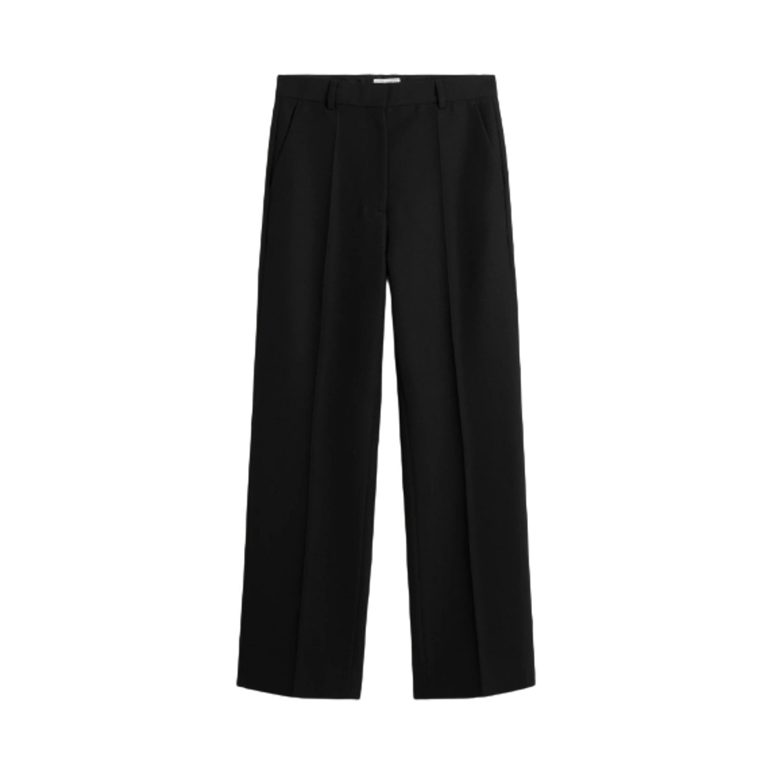 252-WRB0296-FB0026-001 (W) Toteme Straight Suit Trousers Black