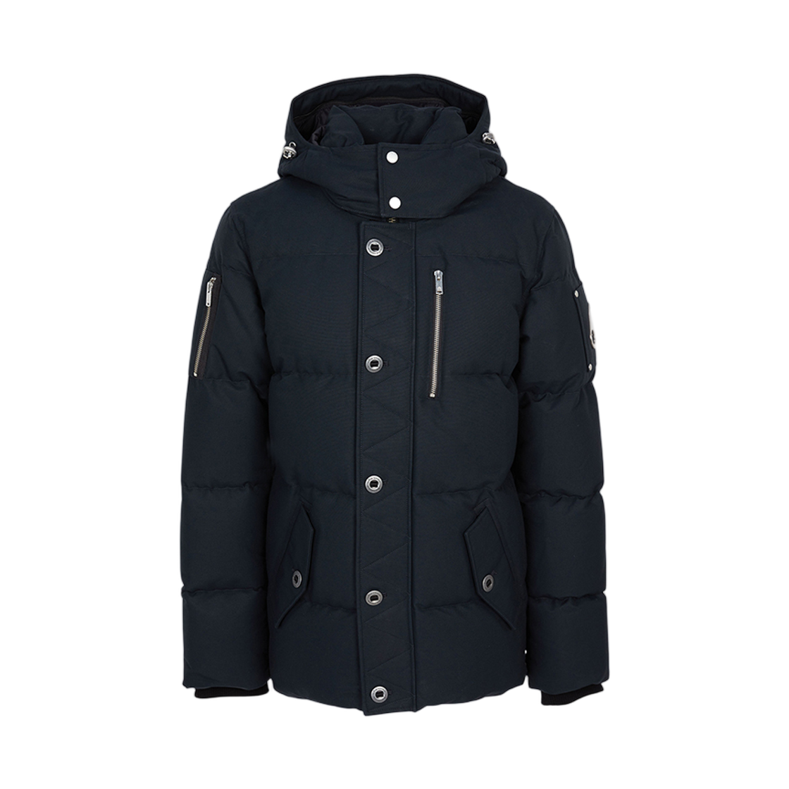 M35MJ128N833 Moose Knuckles Forrestville4 Padding Jumper Navy