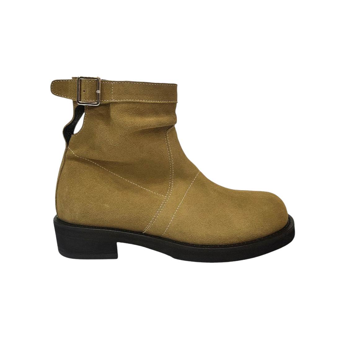 코어오브알케미 오리진 스프릿 앵클 부츠 브라운(COREOFALCHEMY Origin Sprit Ankle Boots Brown)
