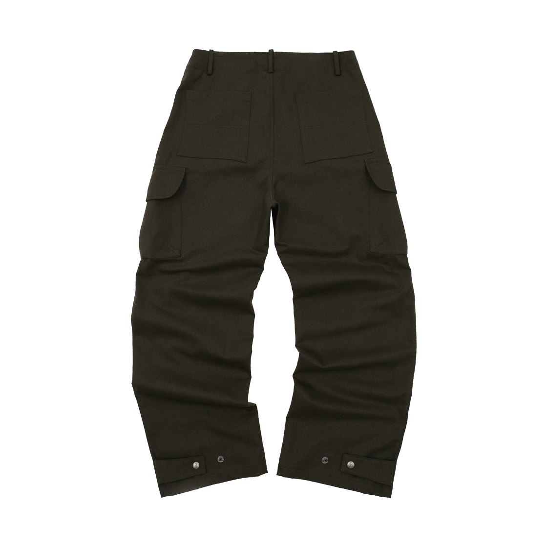 비피투디스오더 스냅 포켓 스티치 팬츠 카키(BP2DISORDER Snap Pocket Stitch Pants Khaki) - 2