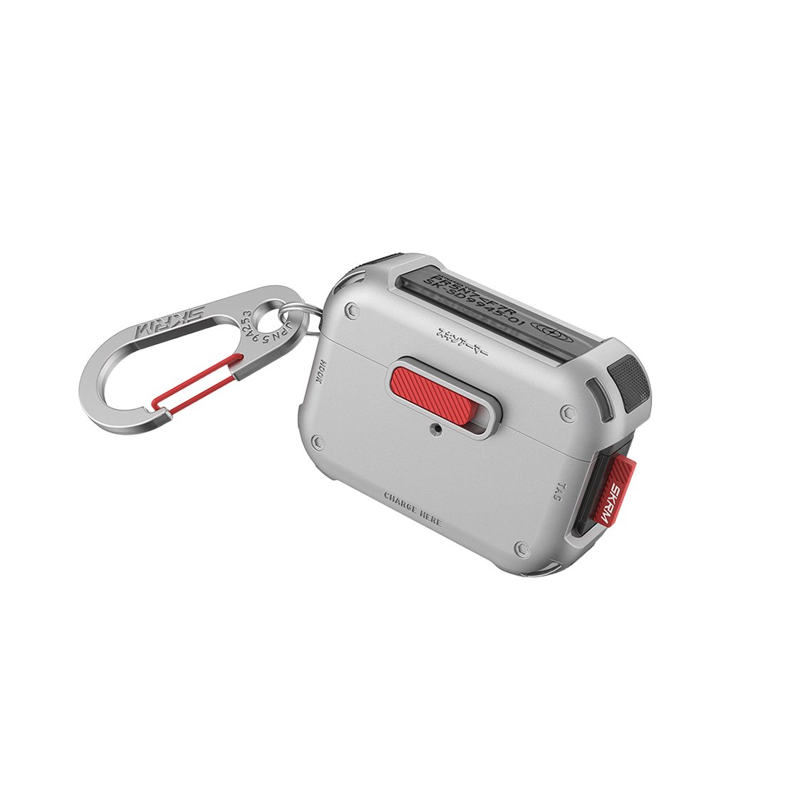 스키나마 메카 에어팟프로 케이스
크롬(SKINARMA MECHA AirPods Pro Case Chrome)
