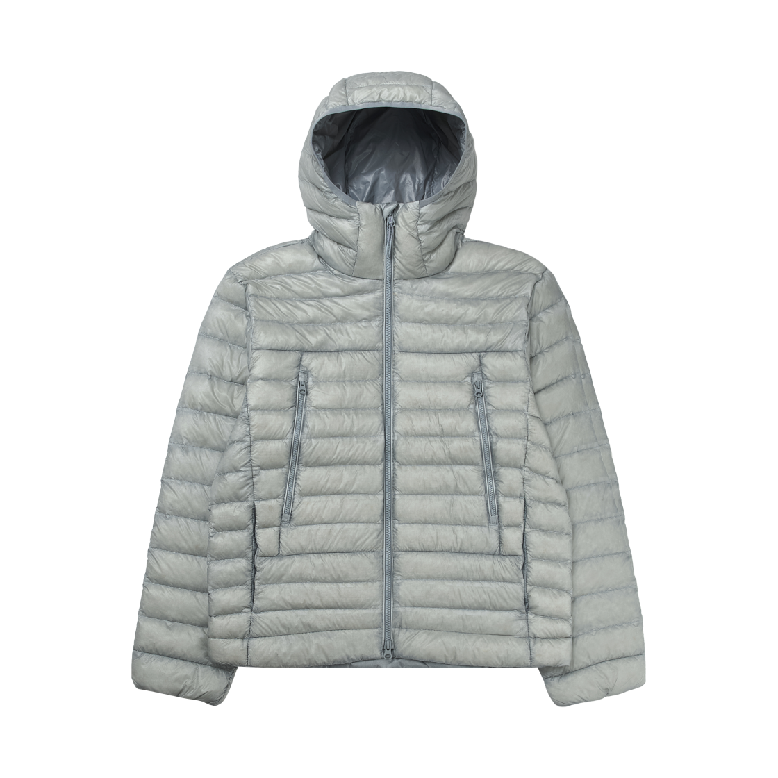 무신사 스탠다드 시티 레저 시어 립스탑 후디드 라이트 다운 재킷 클라우디 블루(Musinsa Standard City Leisure Sheer Ripstop Hooded Light Down Jacket Cloudy Blue)