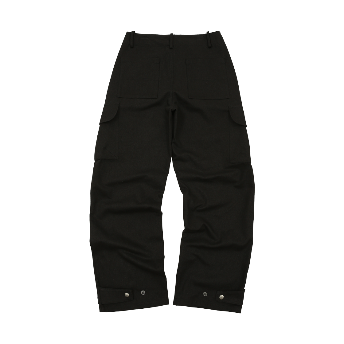 비피투디스오더 스냅 포켓 스티치 팬츠 블랙(BP2DISORDER Snap Pocket Stitch Pants Black) - 2