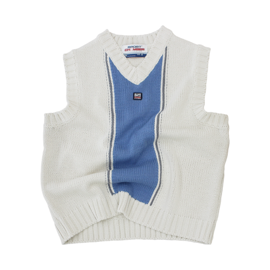 【STUSSY】LOOSE KNIT LINEN VEST / STONE Stussy Loose Knit Linen Vest - Stone – Goodhood