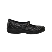 COREOFALCHEMY Strap MaryJane Pasdechat Lugsole Black