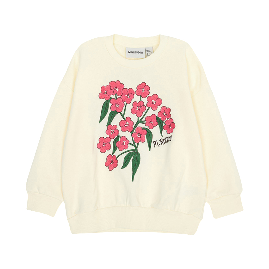 (키즈) 미니 로디니 스웨트셔츠 옐로우((Kids) Mini Rodini Sweatshirt Yellow)