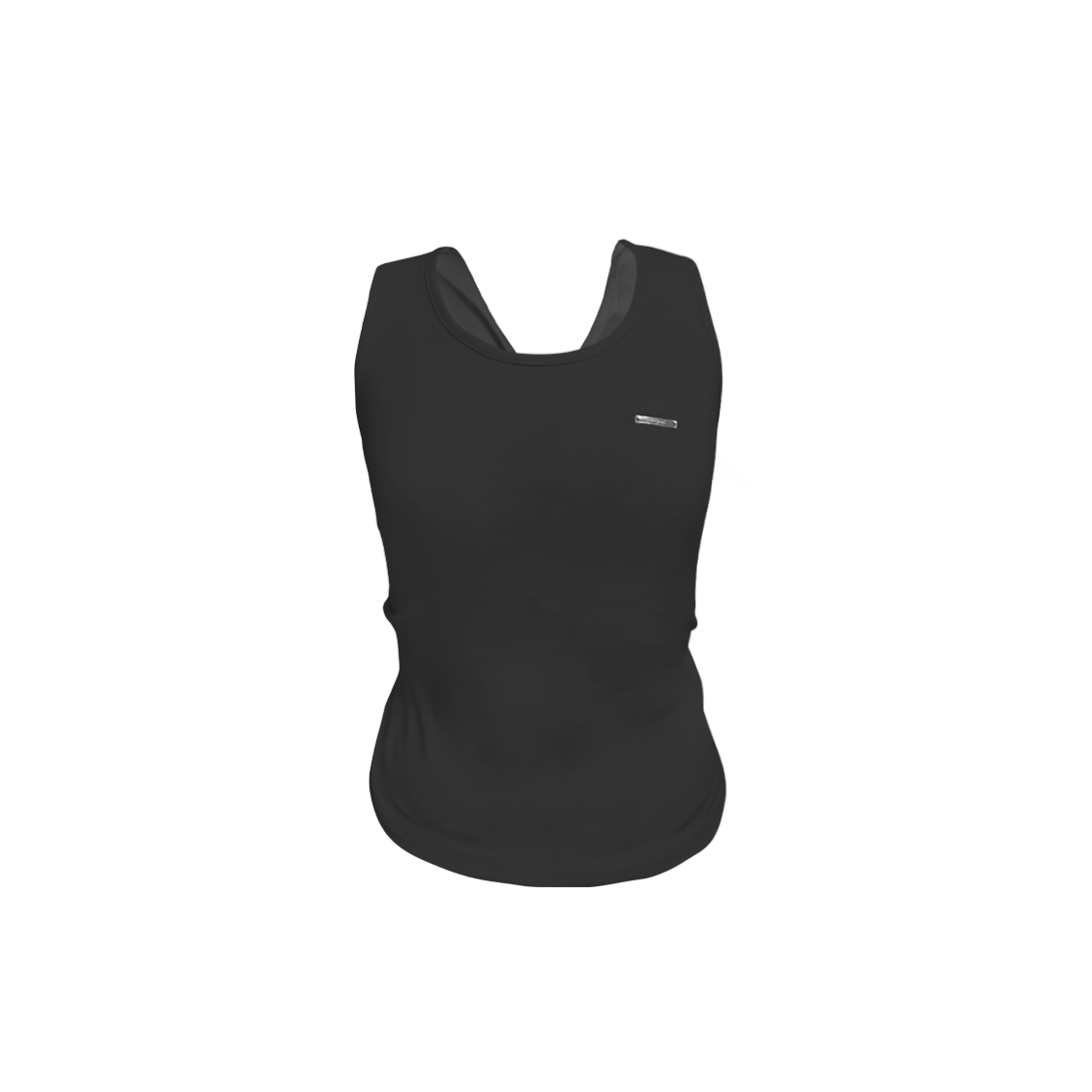 정도 백 위브 슬리브리스 - 블랙(JUNGDO Back Weave Sleeveless - Black)