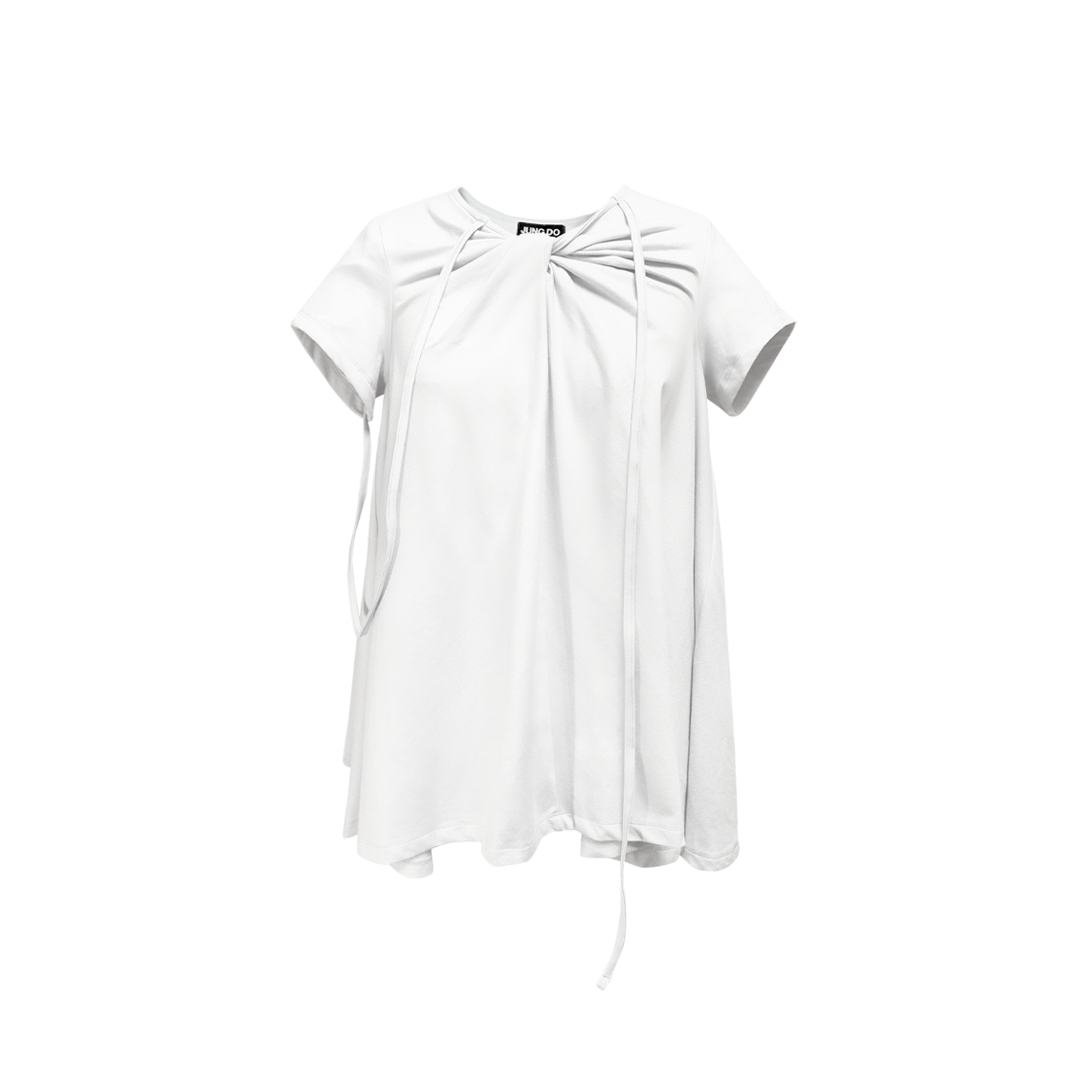 정도 드레이핑 탑 - 화이트(JUNGDO Draping Top - White)