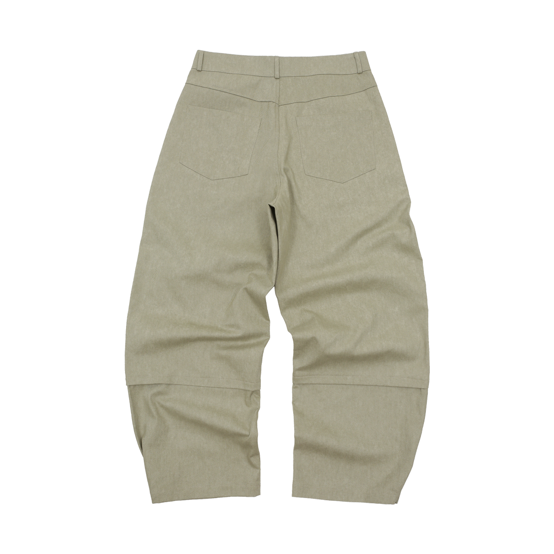 비피투디스오더 듀얼 턱 스트링 팬츠 베이지(BP2DISORDER Dual-Tuck String Pants Beige) - 2