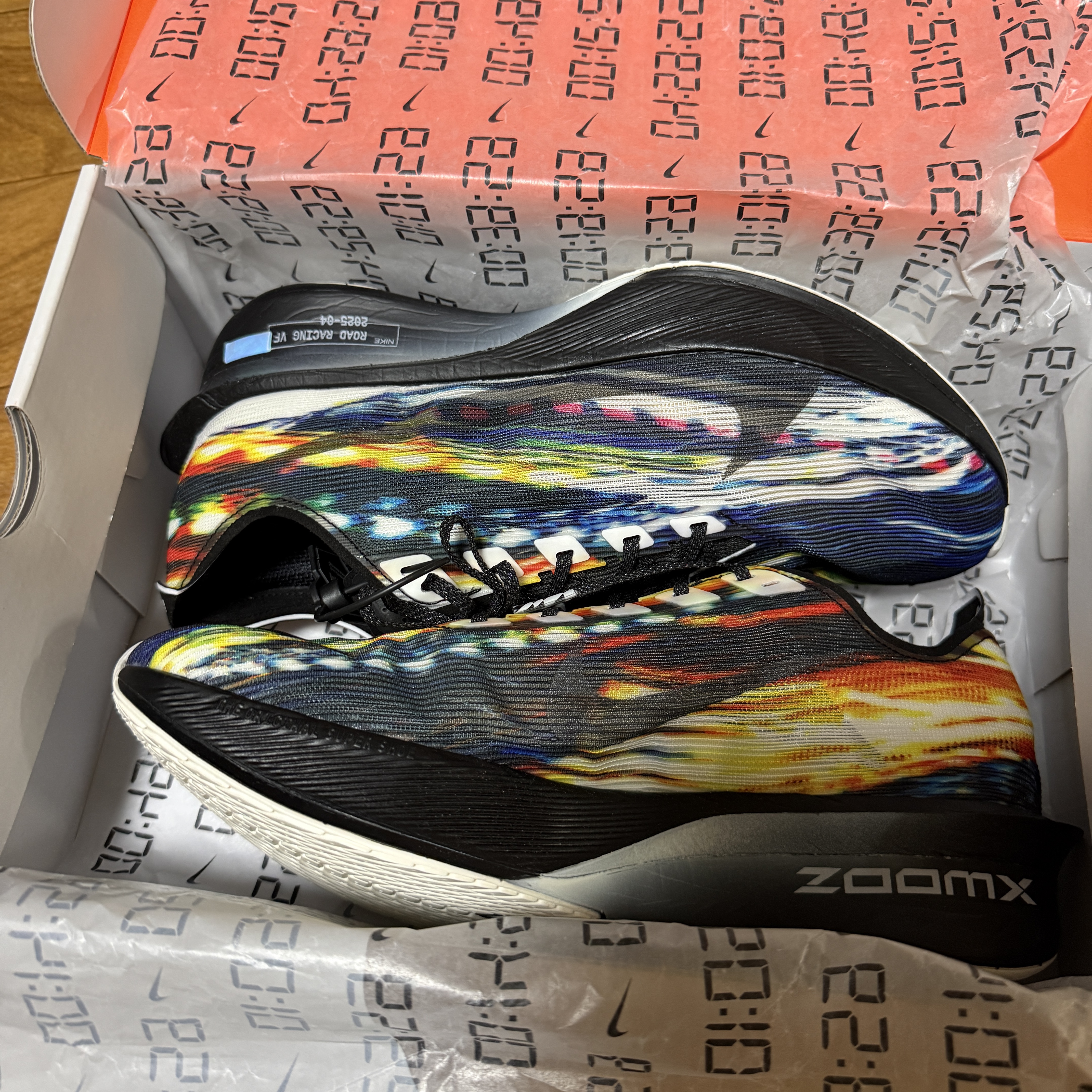 Nike ZoomX Vaporfly Next% 4 Premium Multi Color White 착용 스타일