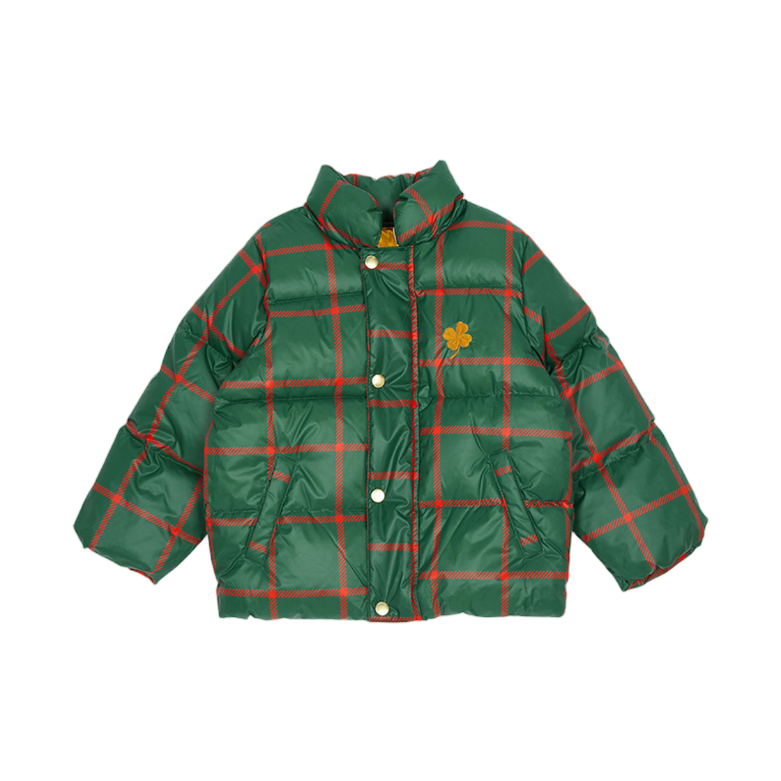 (키즈) 미니 로디니 패딩 그린((Kids) Mini Rodini Padding Jumper Green)