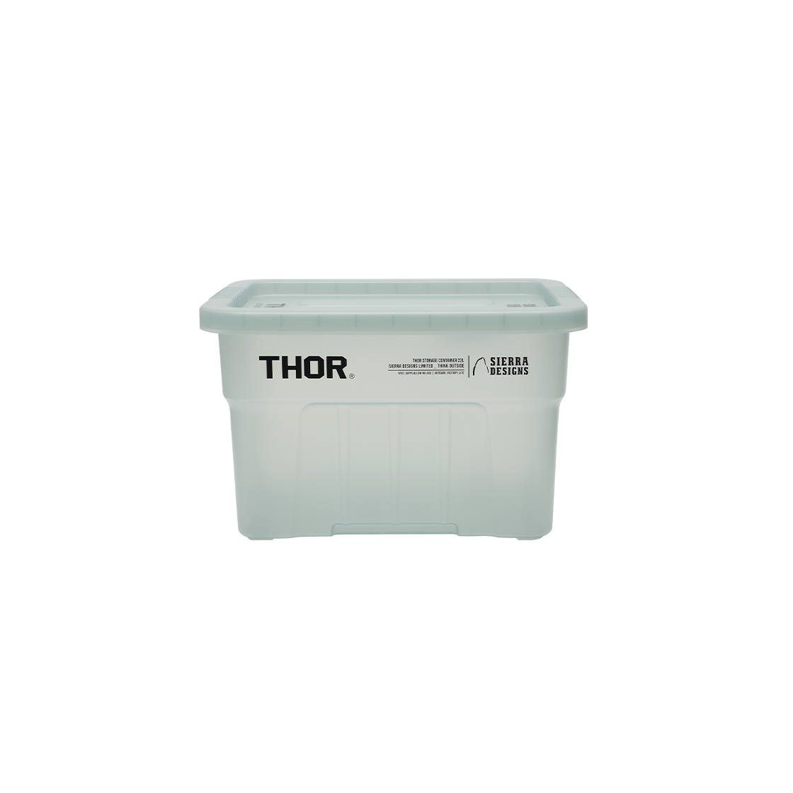 시에라 디자인 X 토르 스토리지 박스 22L 라이트 그레이(SIERRA DESIGNS X THOR STORAGE BOX 22L LIGHT GREY)