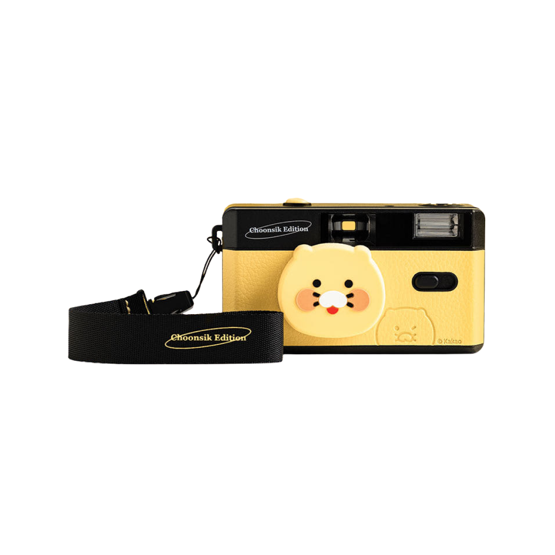 코닥 x 코렉스 카카오프렌즈 춘식이 에디션 다회용 필름카메라 옐로우(Kodak x Corex Kakao Friends Choonsik Edition Reusable Film Camera Yellow)