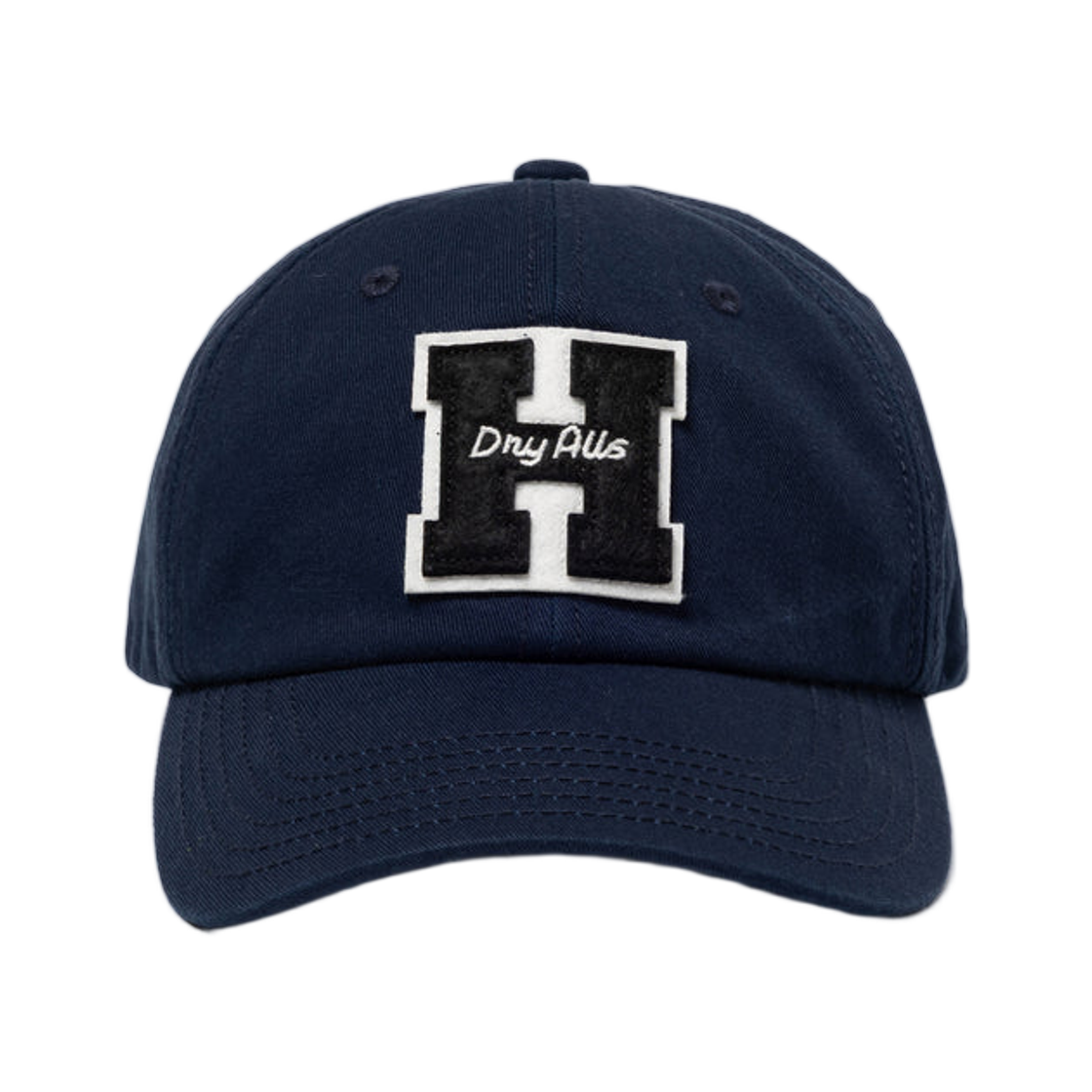 휴먼 메이드 6 패널 트윌 캡 네이비