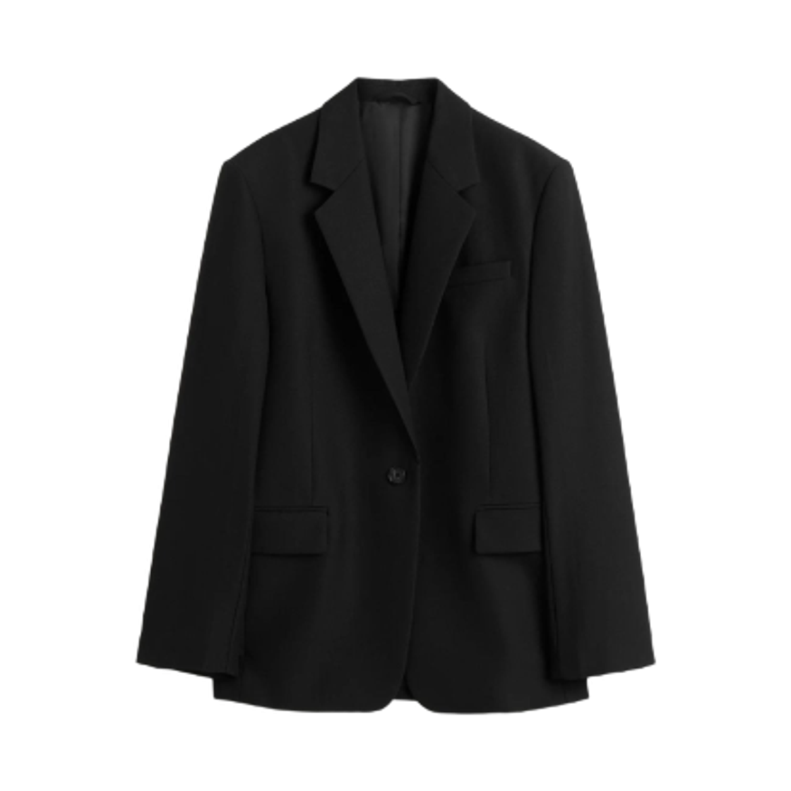 252-WRZ0049-FB0026-001 (W) Toteme Tailored Blazer Black