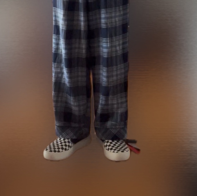 Vans Checkerboard Comfycush One Black 착용 스타일