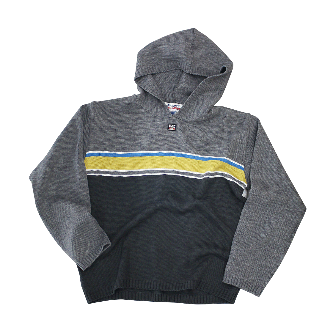 스포츠챔버 SC 글라이드 니트 후디 차콜(SPORT CHAMBER SC Glide Knit Hoodie Charcoal)