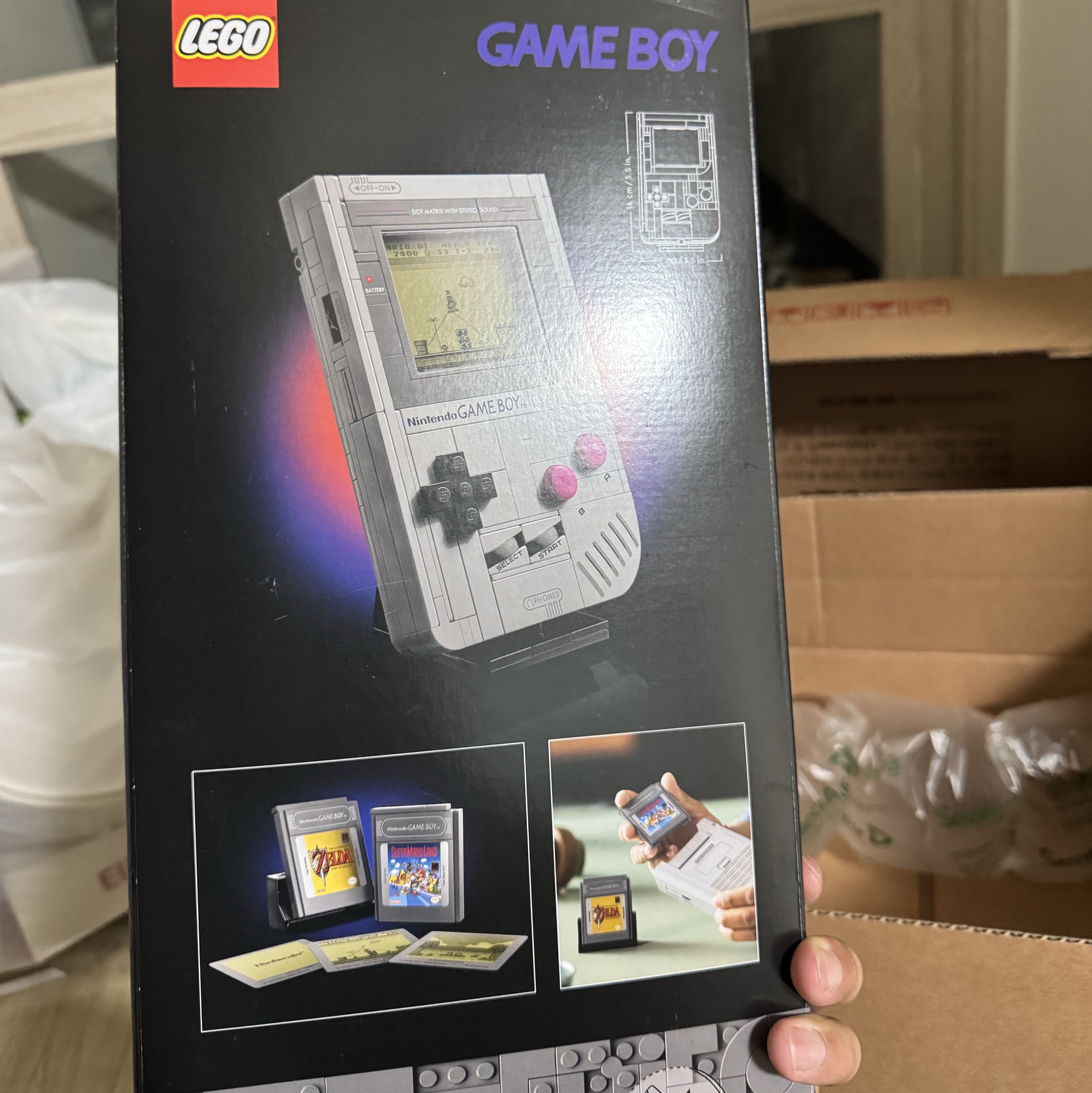Lego Super Mario Game Boy 착용 스타일 - 2
