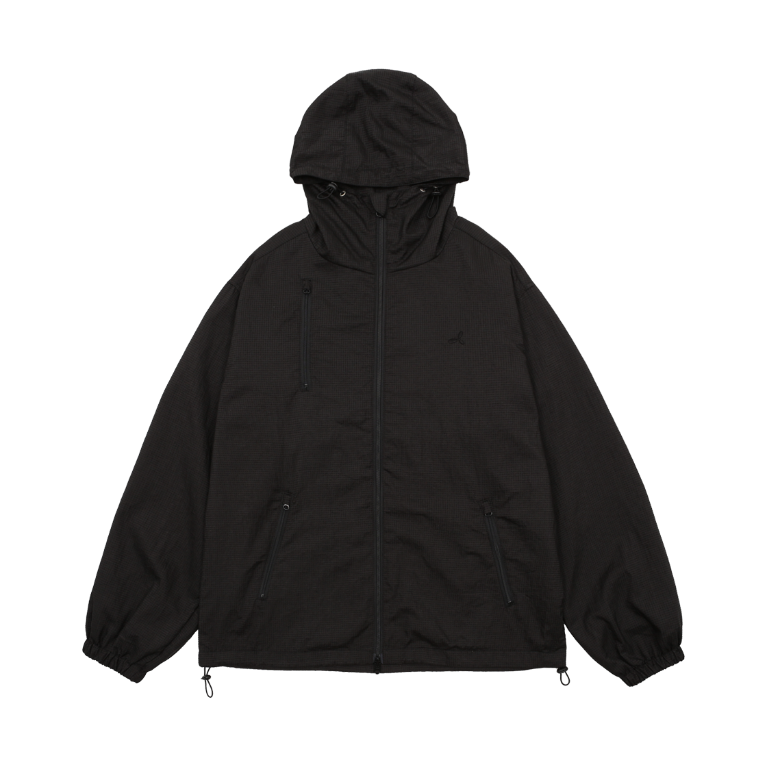 2542012 BP2DISORDER BPT Symbol Logo Nylon Jacket Black