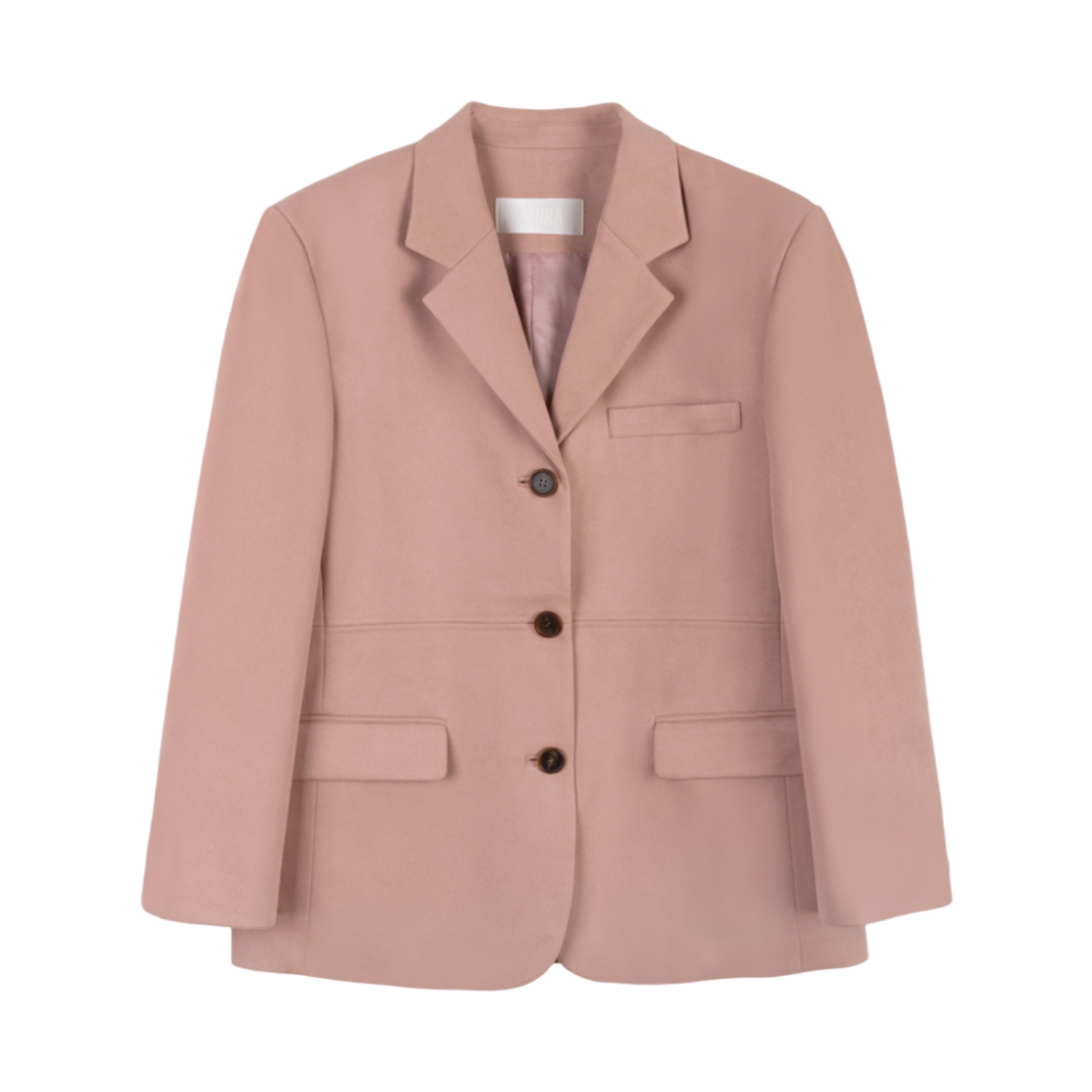 A25FWJK2PK0F Asura Stitch Suede Jacket Pink