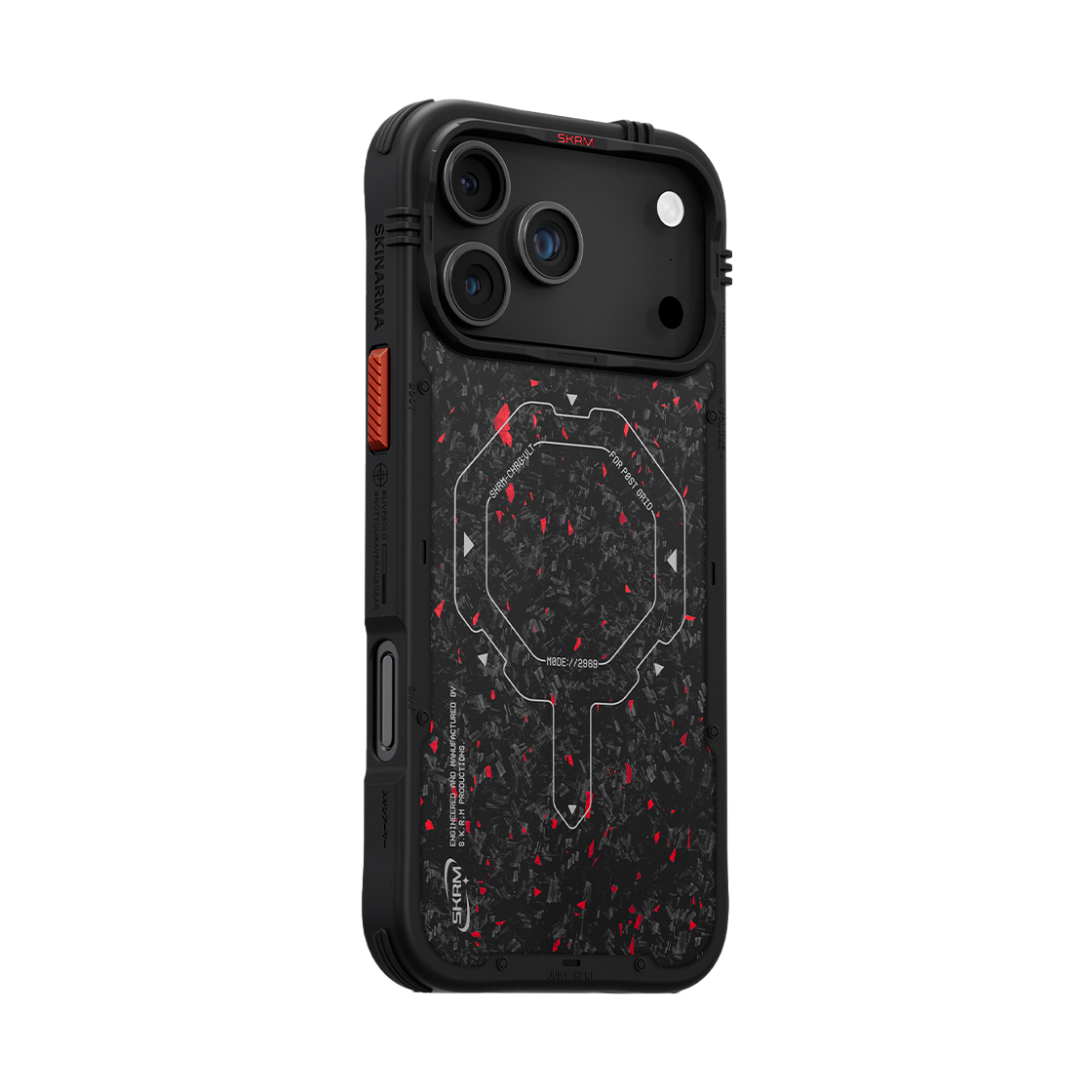 SK-IP17PM-VTOR-BLK Skinarma VECTOR MAGCHARGE iPhone 17 Pro Max Black