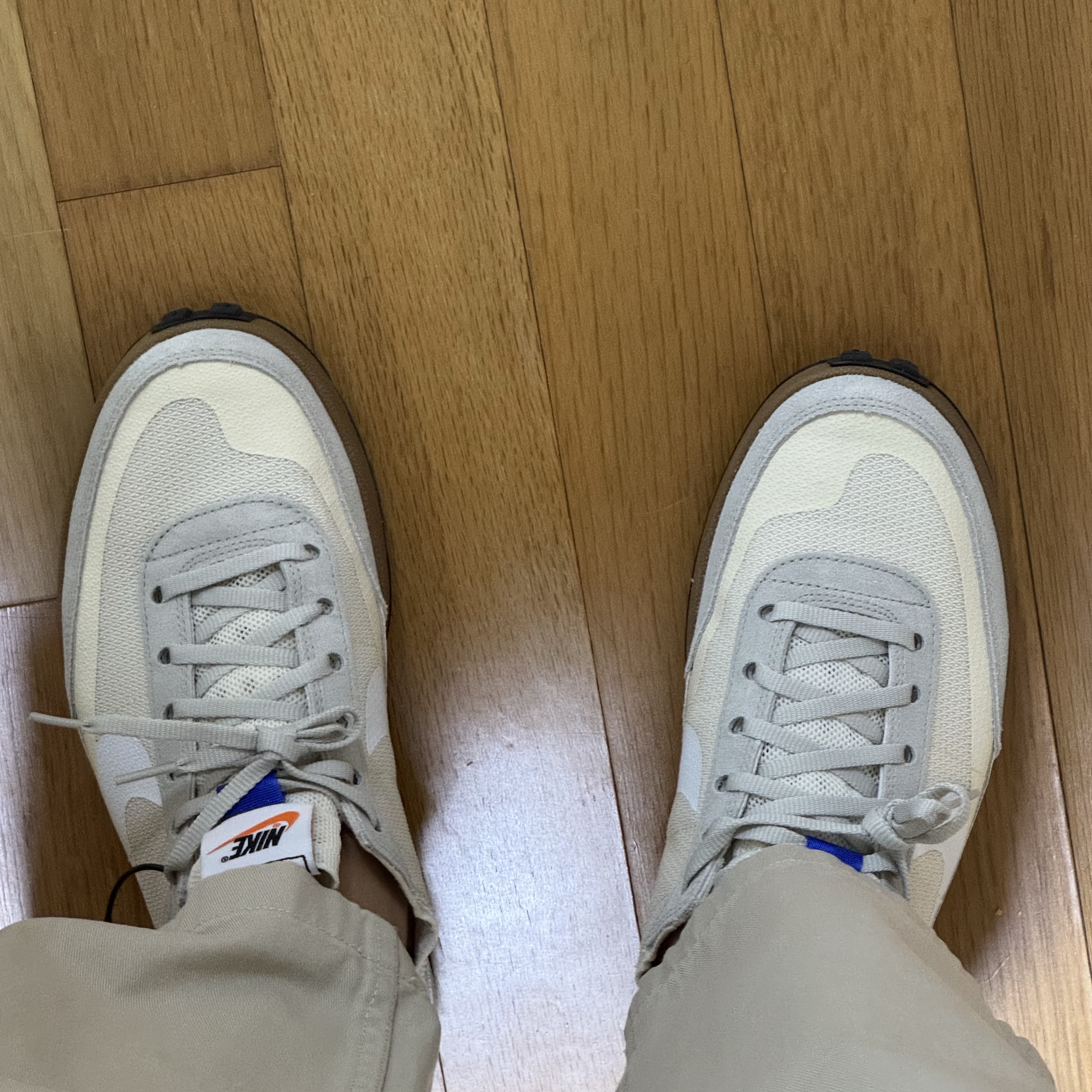 Nike x Tom Sachs General Purpose Shoe Light Cream 착용 스타일
