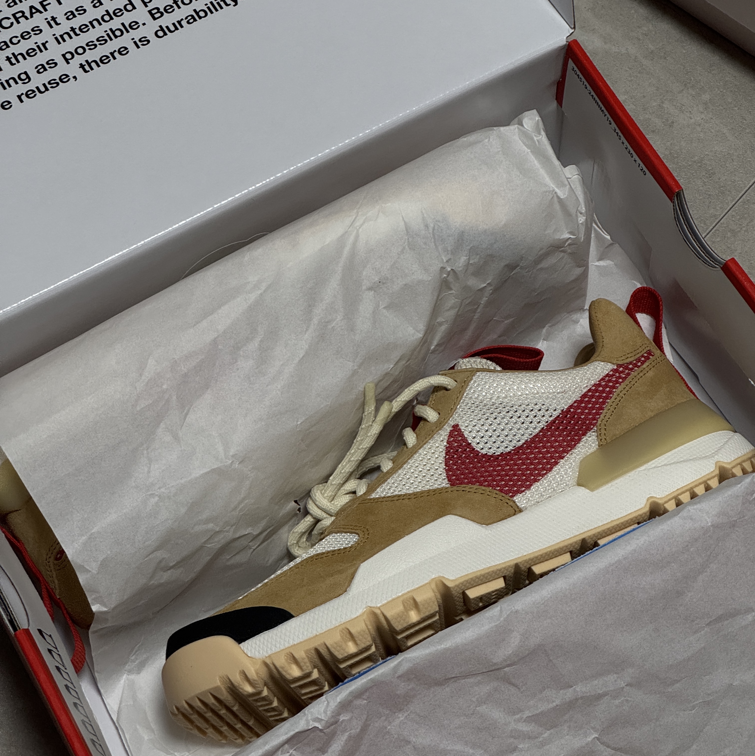 Nike x Tom Sachs Mars Yard Shoe 3.0 Space Camp 착용 스타일 - 4