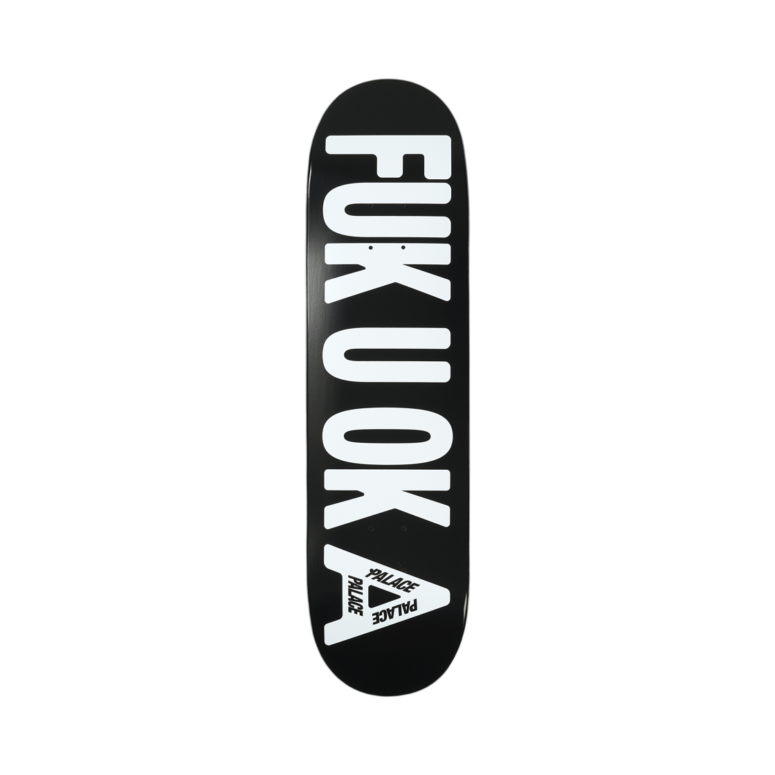- Palace Fukuoka Skateboard Black - 25FW