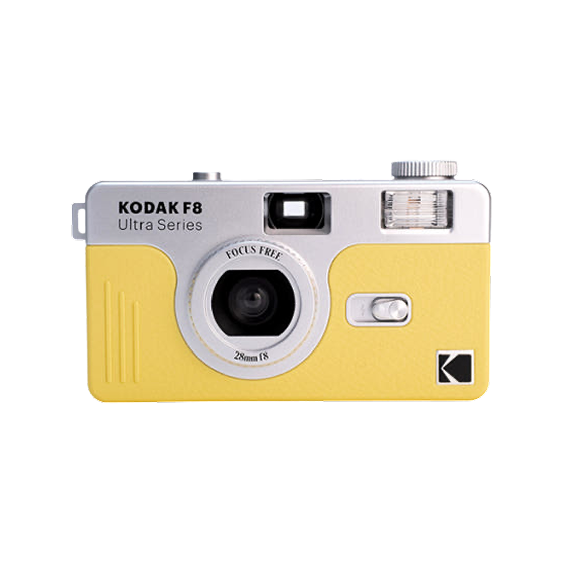코닥 F8 다회용 광각 렌즈 필름카메라 옐로우(Kodak F8 Reusable Wide-angle Lens Film Camera Yellow)