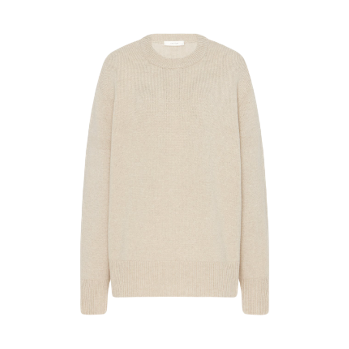 5582Y184SAN (W) The Row Wool Cashmere Top Sand