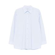 (W) Toteme Organic Cotton Shirt Light Blue