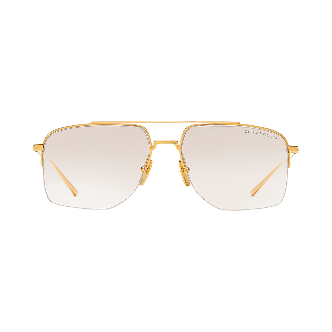 디타 아르토아 13 옐로우 골드 브라운 워시 투 클리어 그래디언트 렌즈(DITA Artoa 13 Yellow Gold Brown Wash to Clear Gradient Lenses)