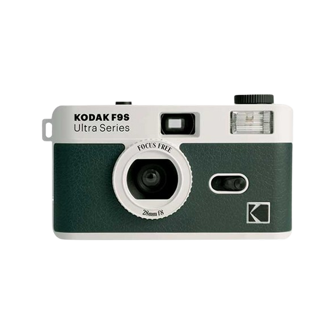 코닥 F9S 다회용 광각 필름카메라 다크 그린(Kodak F9S Reusable Wide Angle Film Camera Dark Green)